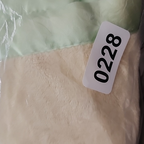 Just One Year CUTIE yellow green frog lovey security blanket rattle - Picture 7 of 7